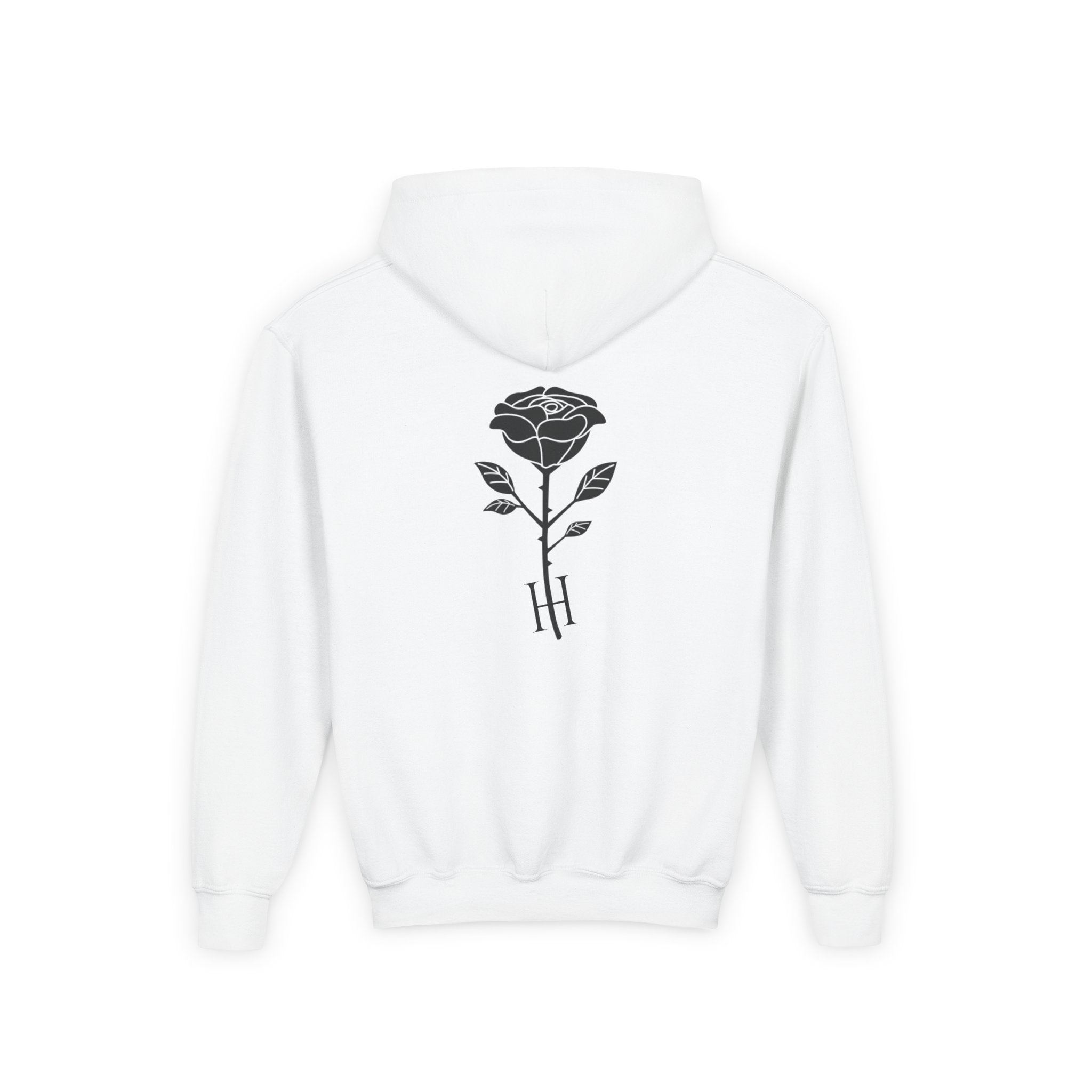 HH Kids Black Rose Hoodie