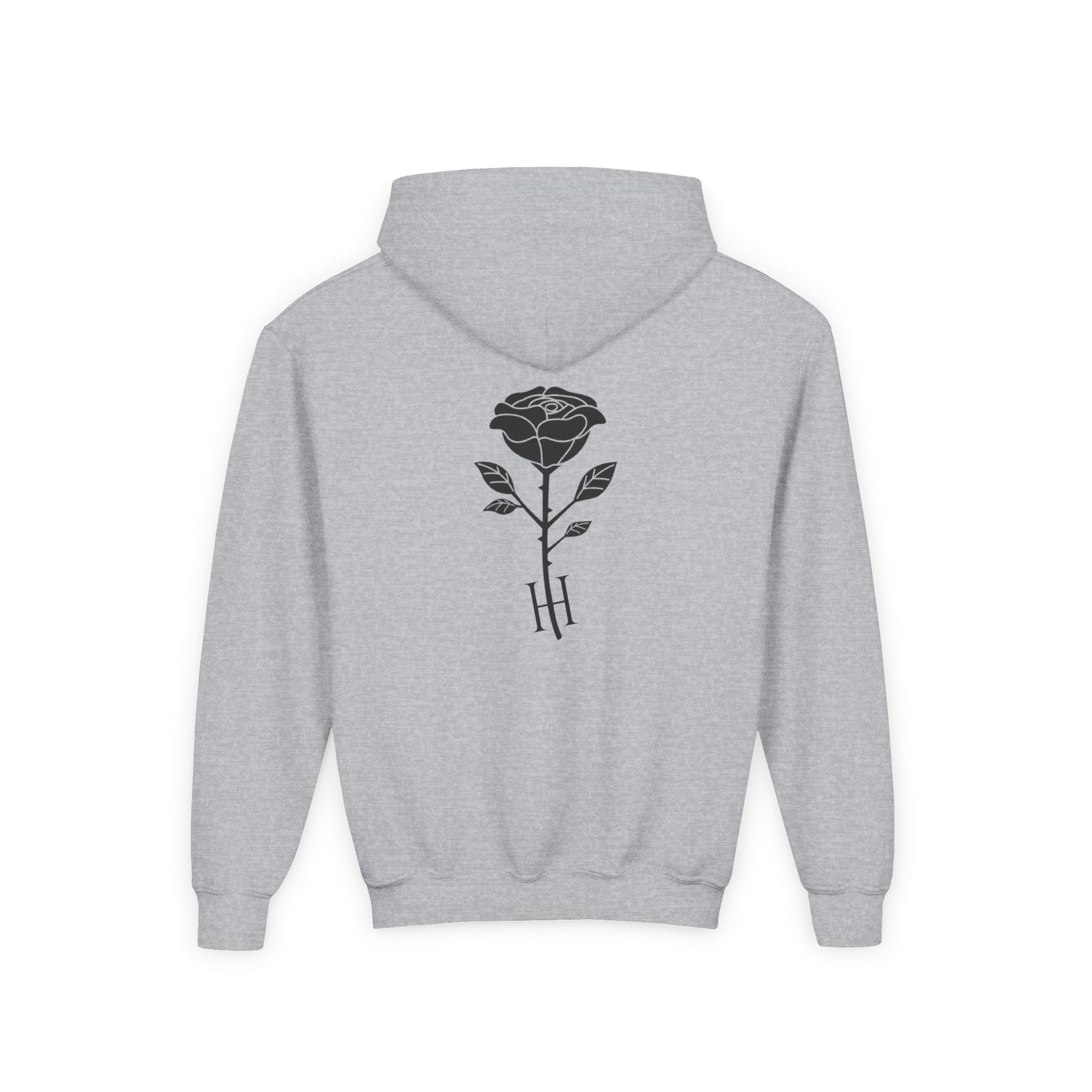 HH Kids Black Rose Hoodie