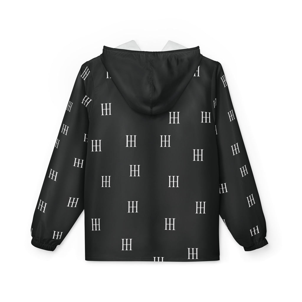 HH Logo Patterned All-Over Print Jacket Black