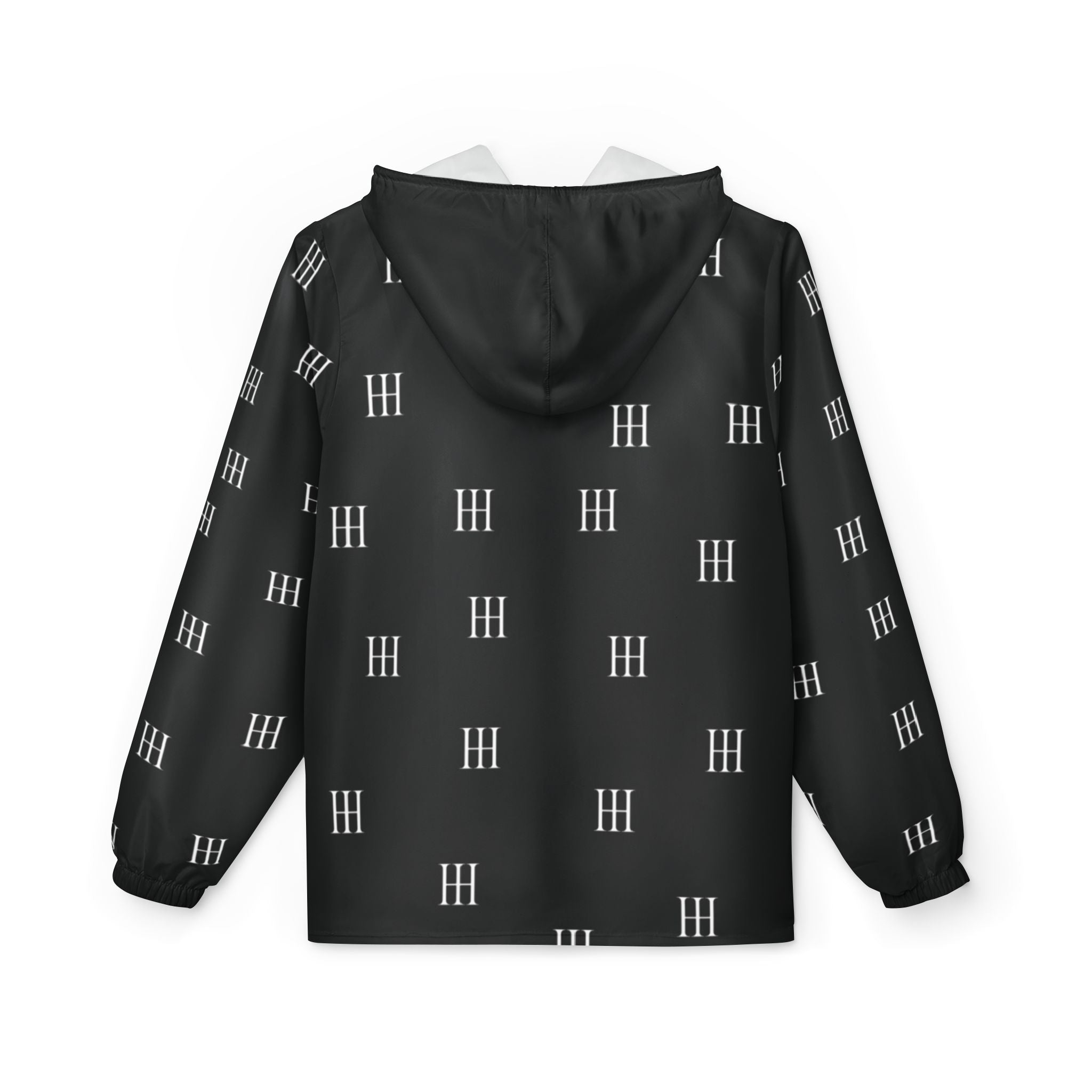 HH Logo Patterned All-Over Print Jacket Black