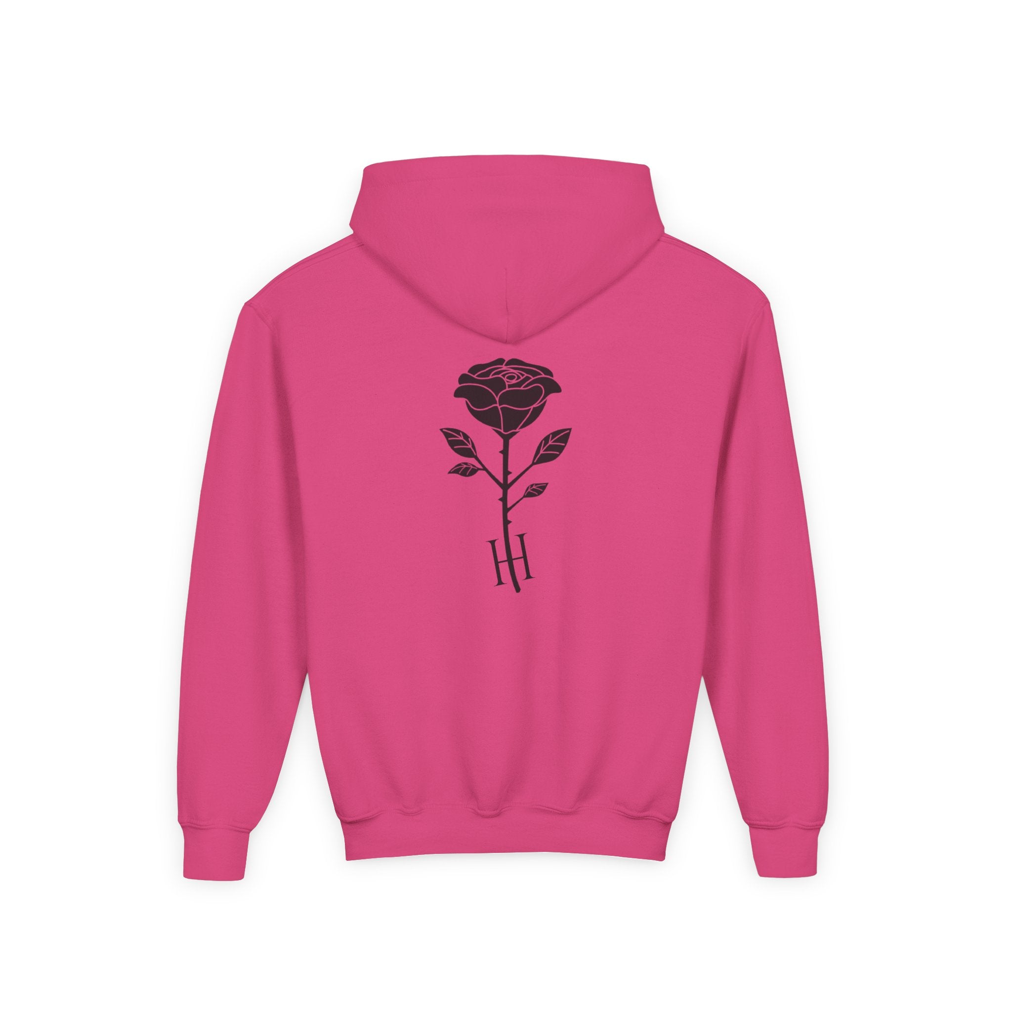 HH Kids Black Rose Hoodie