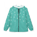 HH Logo Patterned All-Over Print Jacket Turquoise